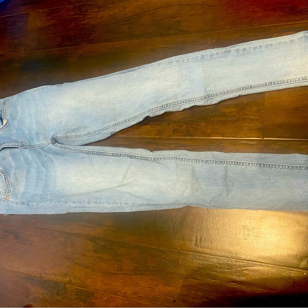 Jeans size 6 only worn once line dried